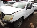 2007 Toyota Tacoma White Extended Cab 2.7L MT 2WD #Z21619